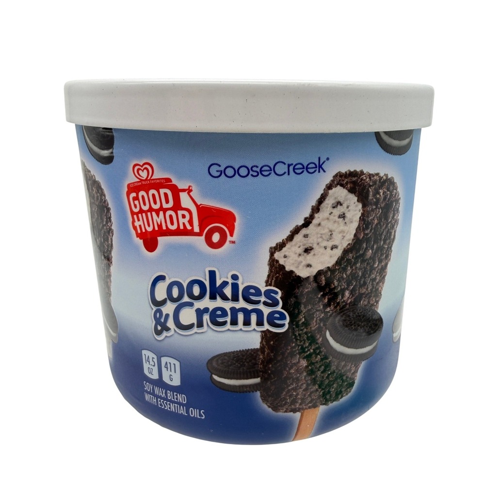 Goose Creek Good Humor Cookies & Creme 3-Wick Candle 14.5oz Soy Wax Blend